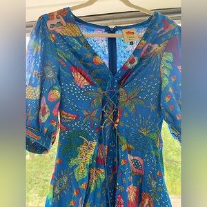 Farm rio summer dress. Size M. Multi-color